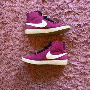 Nike Blazer Mid Vintage Pink Suede "True Berry" Women's 8.5